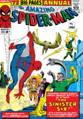 Okładka książki Amazing Spider-Man Annual Vol 1 #1 Steve Ditko, Stan Lee