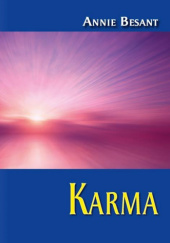Okładka książki Karma Annie Besant