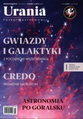 Okładka książki Urania - Postępy Astronomii 1/2024 Redakcja pisma Urania