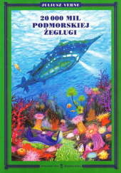 Okładka książki 20 000 mil podmorskiej żeglugi Juliusz Verne