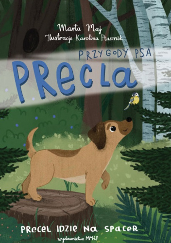 Okładki książek z cyklu Przygody psa Precla