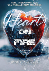 Okładka książki Heart on fire Iwona Jaworska