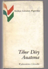 Okładka książki Anatema Tibor Déry