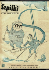 Okładka książki "Szpilki", ilustrowany tygodnik satyryczny praca zbiorowa