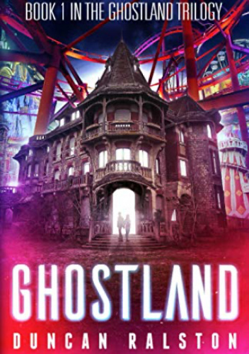 Okładki książek z cyklu Ghostland Trilogy