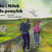 Okładka książki Felka i Miłek i fala pomyłek Natalia Madejska, Małgorzata Matysiak