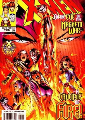 Okładki książek z cyklu X-Men (1991 - 2001)