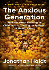 Okładka książki The Anxious Generation Jonathan Haidt