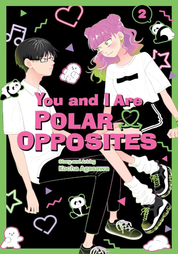 Okładki książek z cyklu You and I Are Polar Opposites
