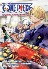 Okładka książki One Piece: Shokugeki no Sanji Yuki Morisaki, Eiichiro Oda, Shun Saeki, Yuto Tsukuda