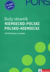 Okładka książki Duży słownik niemiecko-polski i polsko-niemiecki praca zbiorowa
