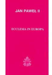 Okładka książki Ecclesia in Europa Jan Paweł II (papież)