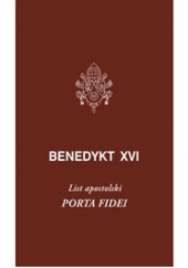 Okładka książki Porta fidei. List apostolski Benedykt XVI