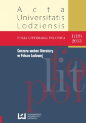 Cenzura wobec literatury w Polsce Ludowej