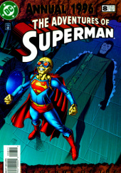 Okładka książki Adventures of Superman Annual Vol 1 #8 Derec Aucoin, Mike Collins, Tom Peyer