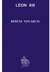 Okładka książki Rerum novarum Leon XIII