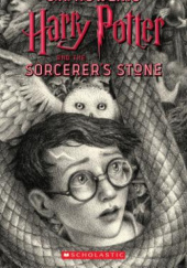Okładka książki Harry Potter and the Sorcerers stone J.K. Rowling