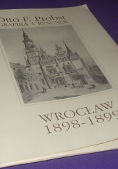 Okładka książki Otto F. Probst. Grafika i rysunek. Wrocław 1898-1899. Teczka 1 praca zbiorowa