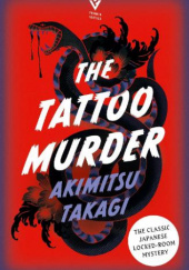 Okładka książki The Tattoo Murder Akimitsu Takagi