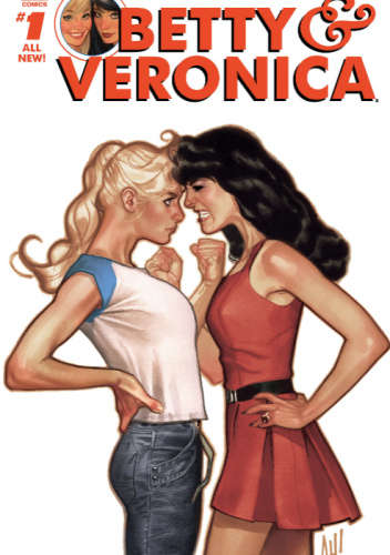 Okładki książek z serii Betty & Veronica