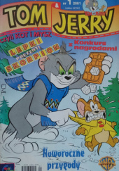 Okładka książki Tom i Jerry 1/2001 Oscar Martin, praca zbiorowa