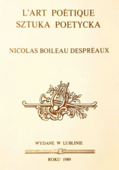 Okładka książki Sztuka poetycka Nicolas Boileau