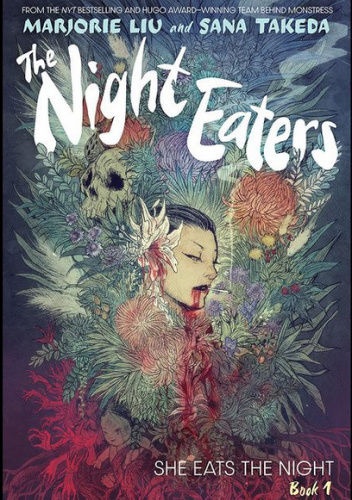 Okładki książek z cyklu The Night Eaters