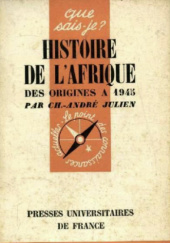 Okładka książki Histoire de lAfrique des Origines à 1945 Charles-André Julien