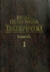 Okładka książki Dzienniki 1914-1932 cz.I Maria Dąbrowska