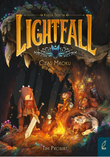 Okładki książek z cyklu Lightfall