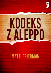 Okładka książki Kodeks z Aleppo Matti Friedman