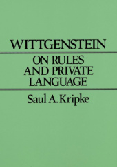 Okładka książki Wittgenstein on Rules and Private Language Saul Aaron Kripke