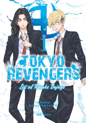 Okładki książek z cyklu Tokyo Revengers - List od Keisuke Bajiego