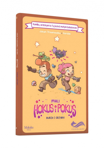 Okładki książek z cyklu Hokus i Pokus