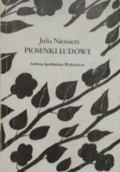 Okładka książki Piosenki ludowe Julia Niemiera
