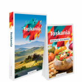 Okładka książki Toskania. Przewodnik z dodatkiem kulinarnym. Terramare Sandra Piaszczyńska