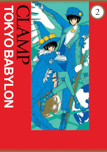 Okładki książek z cyklu Tokyo Babylon