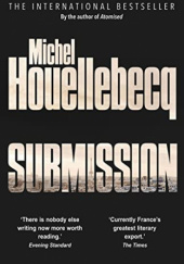 Okładka książki Submission Michel Houellebecq
