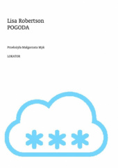 Okładka książki Pogoda Lisa Robertson