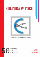 Okładka książki Kultura w Toku Bartłomiej Dyrcz