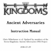 Okładka książki Seven Kingdoms: Ancient Adversaries Chris Whitehouse