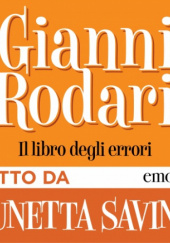 Okładka książki Il libro degli errori Gianni Rodari