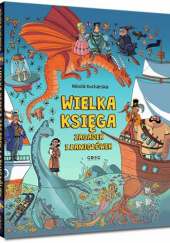Okładka książki Wielka księga zagadek i łamigłówek Nikola Kucharska