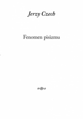 Okładka książki Fenomen pisizmu Jerzy Czech