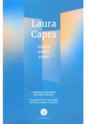 Okładka książki wiersze poems poesie Laura Capra