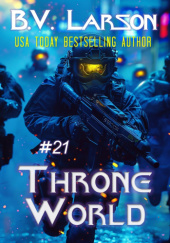 Okładka książki Throne World Undying B.V. Larson