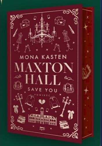 Okładki książek z cyklu Maxton Hall