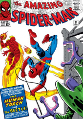 Okładka książki Amazing Spider-Man #21 Steve Ditko, Stan Lee