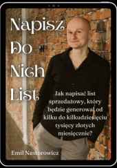 Okładka książki Napisz do nich list Emil Nestorowicz