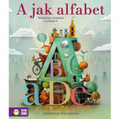 Okładka książki A jak alfabet Krzysztof Kiełbasiński